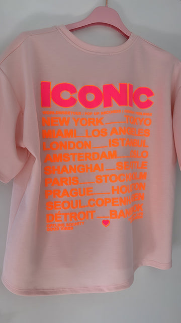 EINZELTEIL BUTTERSTOFFSHIRT ICONIC - ROSA