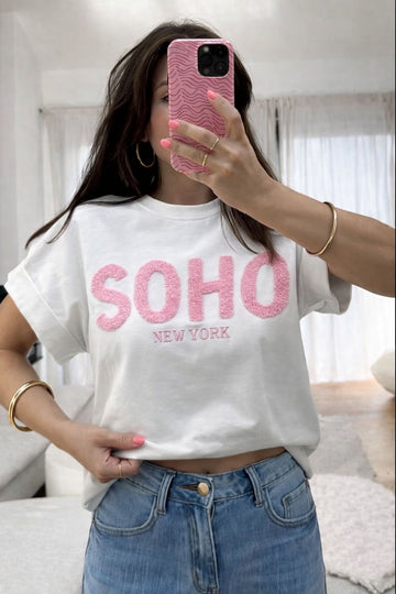 BAUMWOLLSHIRT SOHO - WEISS