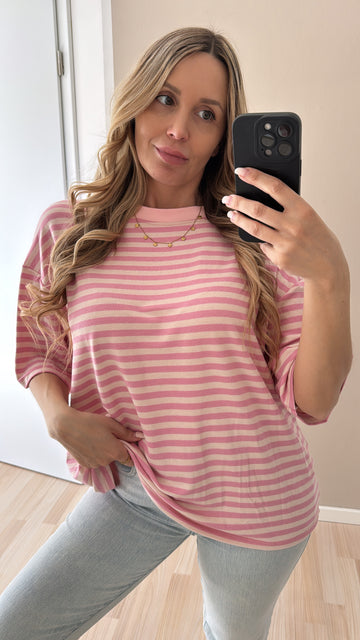EINZELTEIL SHIRT ARIANE - HELLROSA/ROSA