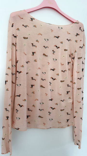 CASHMERESHIRT DOG - ROSA