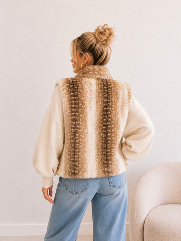 FELLWESTE BAMBI - BEIGE
