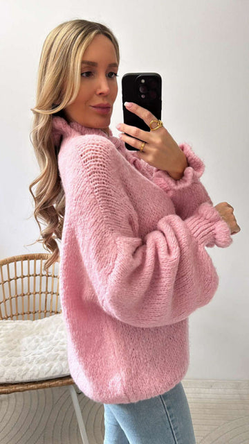 SHORTCARDIGAN LERA - ROSA