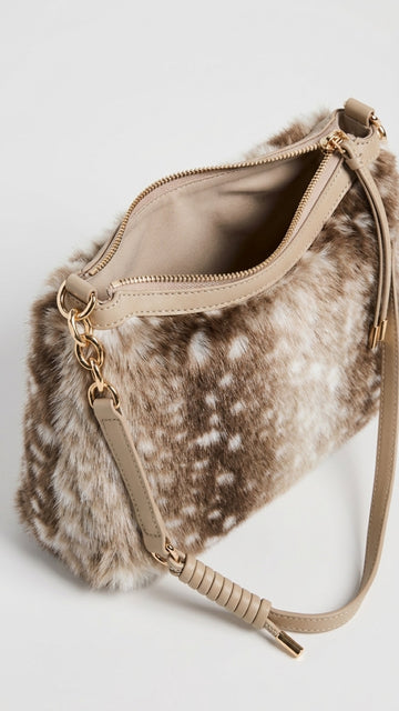 FELLIMITATTASCHE BAMBI - CREME