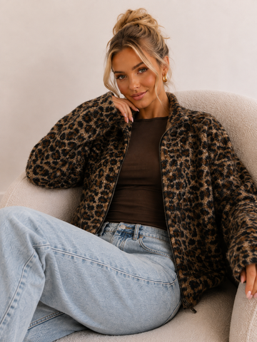 TEDDYBOMBERJACKE XENA - LEO