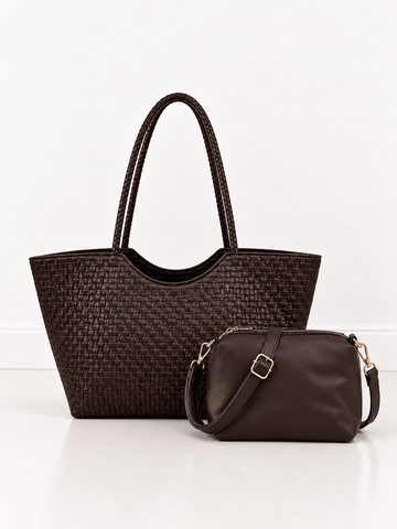 FLECHTSHOPPER NARIA - COFFEE