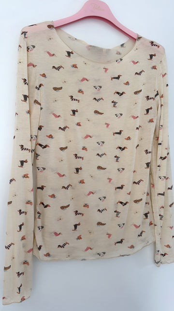 CASHMERESHIRT DOG - CREME