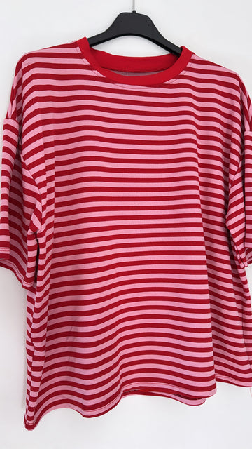 EINZELTEIL SHIRT ARIANE - ROSA/ROT