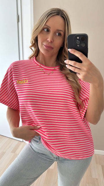 EINZELTEIL BAUMWOLLSHIRT CIAO - PINK