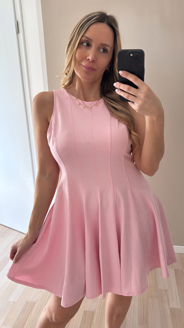 EINZELTEIL KLEID - ROSA