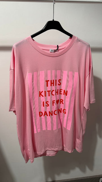 EINZELTEIL BAUMWOLLSHIRT - ROSA
