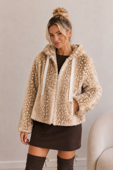 FELLJACKE BAMBI - BEIGE