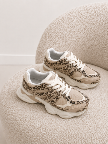 SNEAKER BALANCE - LEOPARD