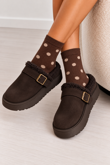 KUSCHELSOCKEN DOTS - 6 FARBEN