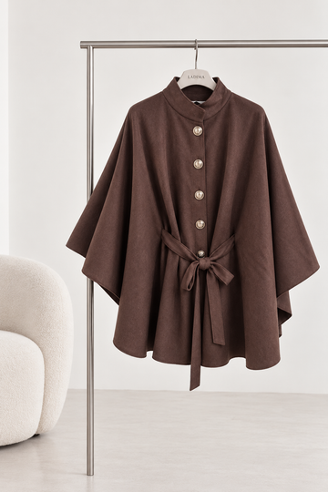 WILDLEDERPONCHO ANI - COFFEE