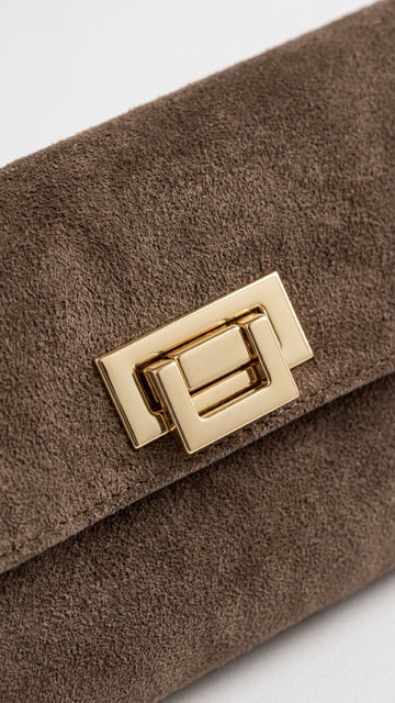 ECHTWILDLEDERTASCHE CLOE - TAUPE