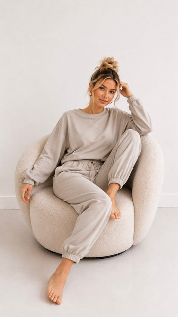 BUTTERSTOFFHOSE BASIC - GREIGE