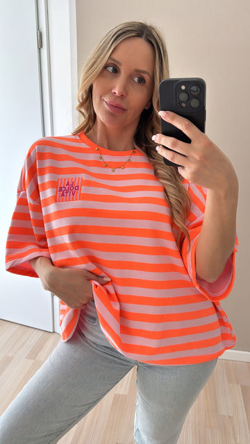 EINZELTEIL BAUMWOLLSHIRT VITA - ORANGE