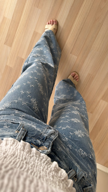 EINZELTEIL JEANS GR.XS/S - BLAU