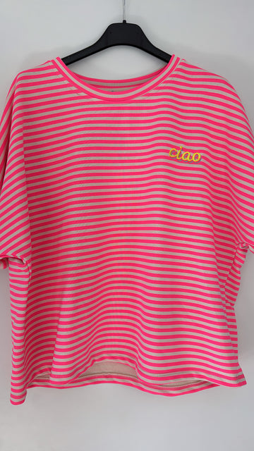 EINZELTEIL BAUMWOLLSHIRT CIAO - PINK