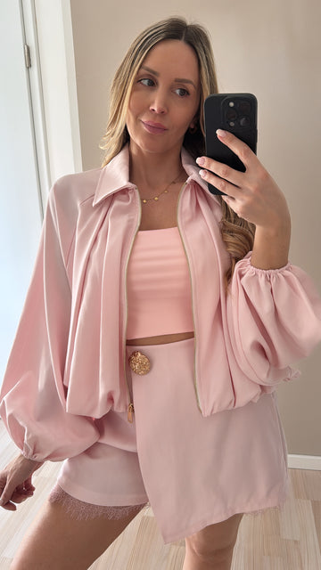 EINZELTEIL JACKE - ROSA