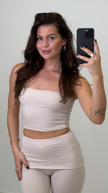 SOFTWICKELTOP PILATES - CREME