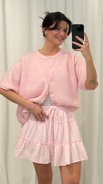 MUSSELINSKORT LIONA - ROSA
