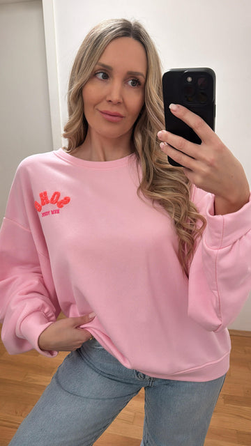 EINZELTEIL SOHO SWEATER - ROSA